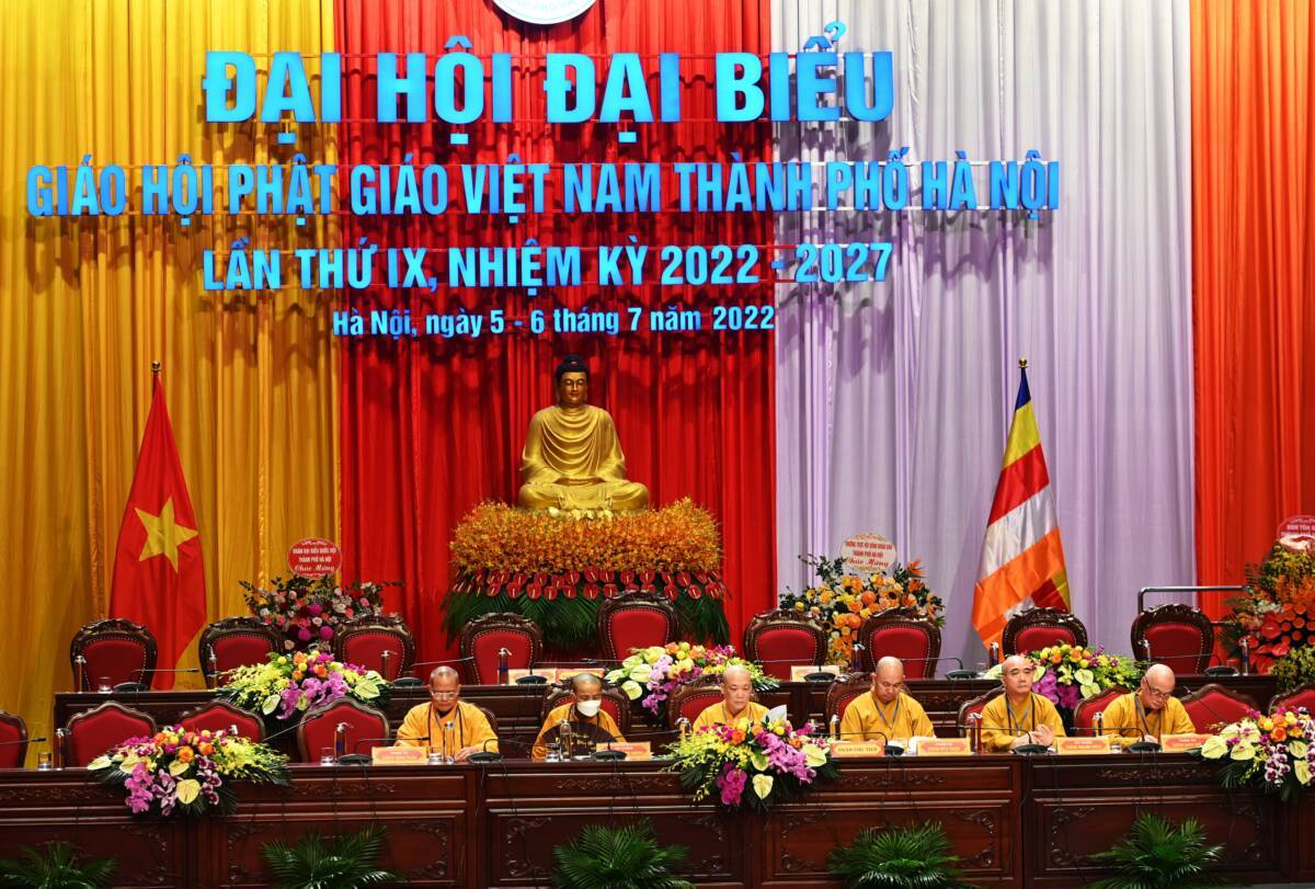 Hà Nội: Phiên nội bộ Đại hội Đại biểu Phật giáo Thành phố lần thứ IX, nhiệm kỳ 2022-2027