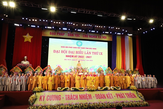 Bắc Ninh: Đại hội đại biểu Phật giáo Tỉnh lần IX, nhiệm kỳ 2022-2027