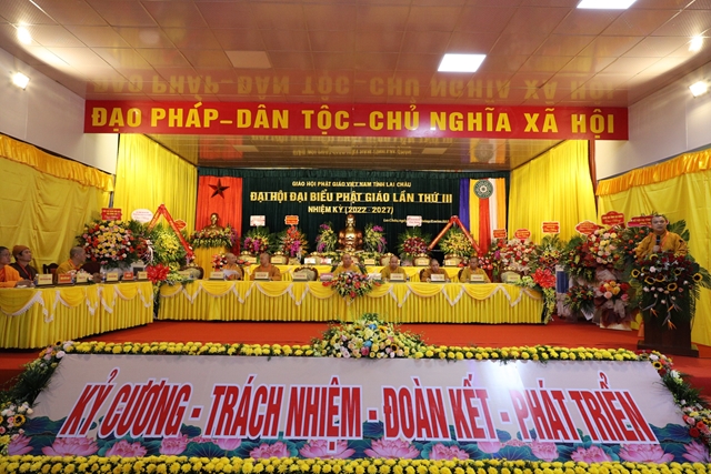 Lai Châu: Phiên trù bị Đại hội đại biểu Phật giáo Tỉnh lần III, nhiệm kỳ 2022-2027