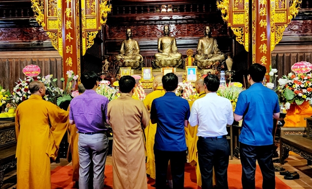 Hà Tĩnh: Lễ giổ tổ và Vu lan Báo hiếu tại chùa Thanh Lương