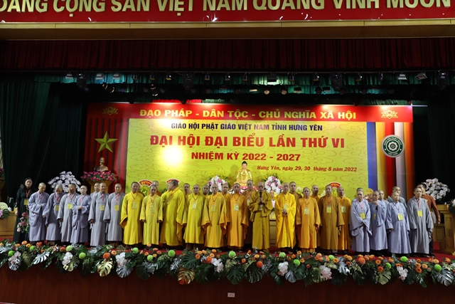 Hưng Yên: Đại hội đại biểu Phật giáo Tỉnh lần VI, nhiệm kỳ 2022-2027