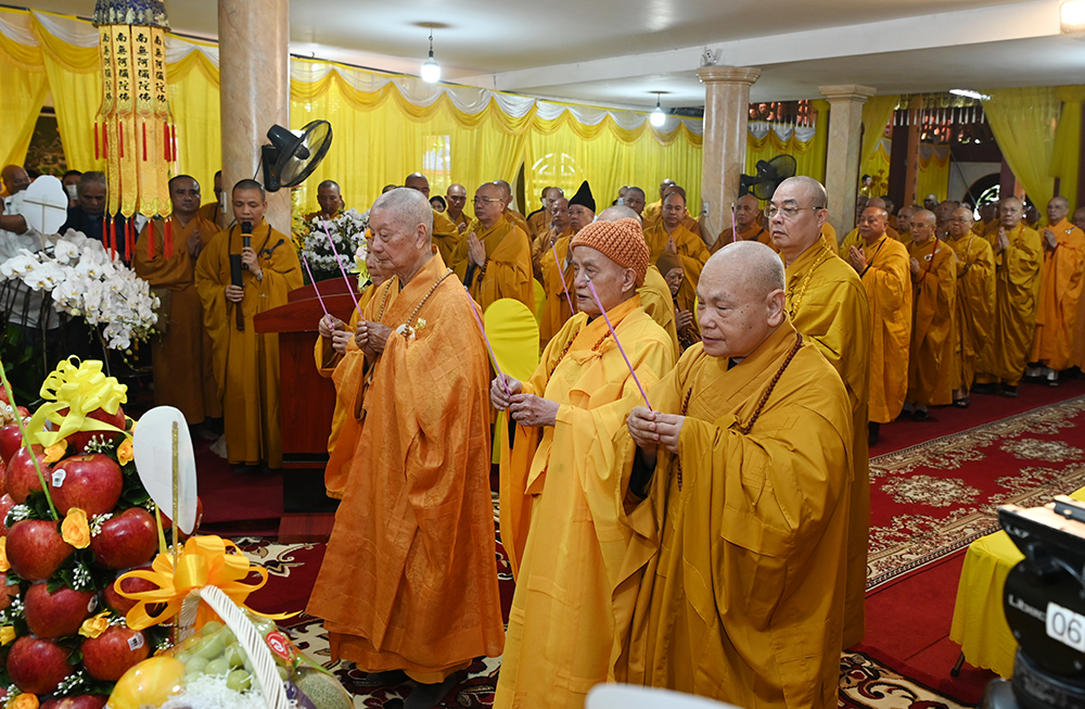 Hà Nội: Lễ tiểu tường Đức Pháp chủ Giáo hội Phật giáo Thích Phổ Tuệ