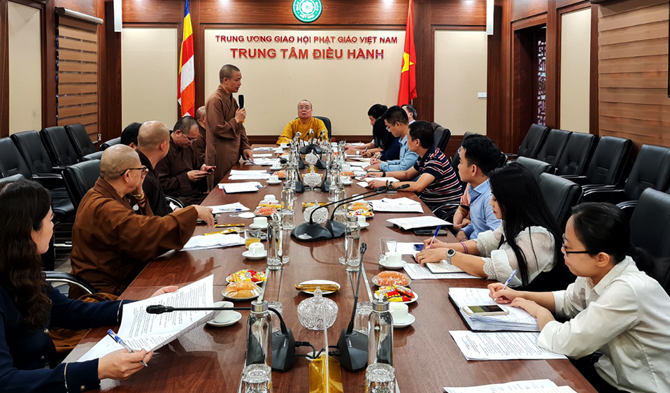 Hà Nội:  Ban tổ chức Đại hội Phật giáo toàn quốc nhiệm kỳ 2022 – 2027 Họp với  các Sở, ban nghành Thành phố Hà Nôi  chuẩn bi công tác phục vụ  Đại hôi