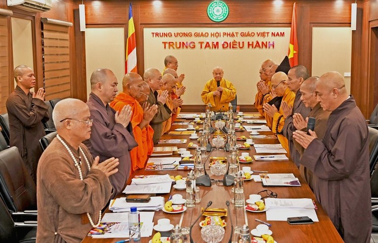 Phiên họp cuối cùng của Ban Chỉ đạo Đại hội đại biểu Phật giáo toàn quốc lần thứ IX