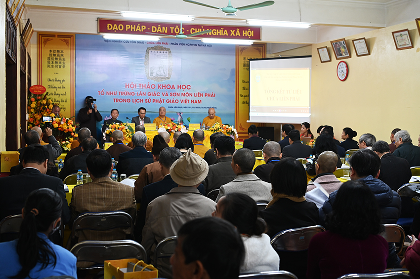Hà Nội: Hội thảo khoa học Tổ Như Trừng Lân Giác và Sơn môn Liên Phái Trong lịch sử Phật giáo Việt Nam