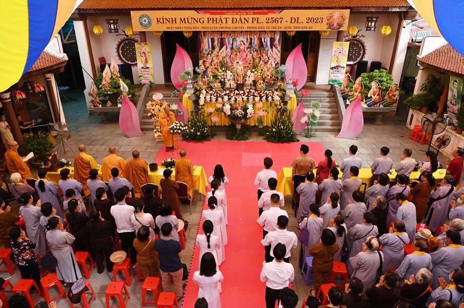 Hà Nội: Đại lễ Phật đản tại chùa Duệ Tú ( Quảng Khai Thiền tự) PL. 2567- DL.2023