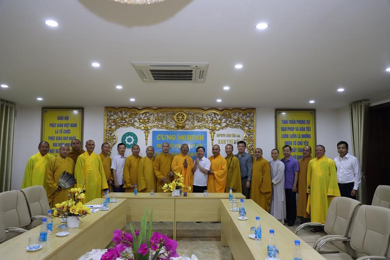 Yên Bái : Phân ban PTDT TƯ thăm và làm việc với BTS Phật giáo tỉnh cùng các ban ngành lãnh đạo Tỉnh