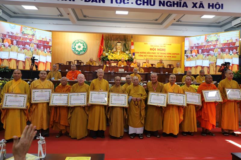 TP. HCM: Hội nghị tổng kết công tác Phật sự ban Hướng dẫn Phật tử Trung ương năm 2023