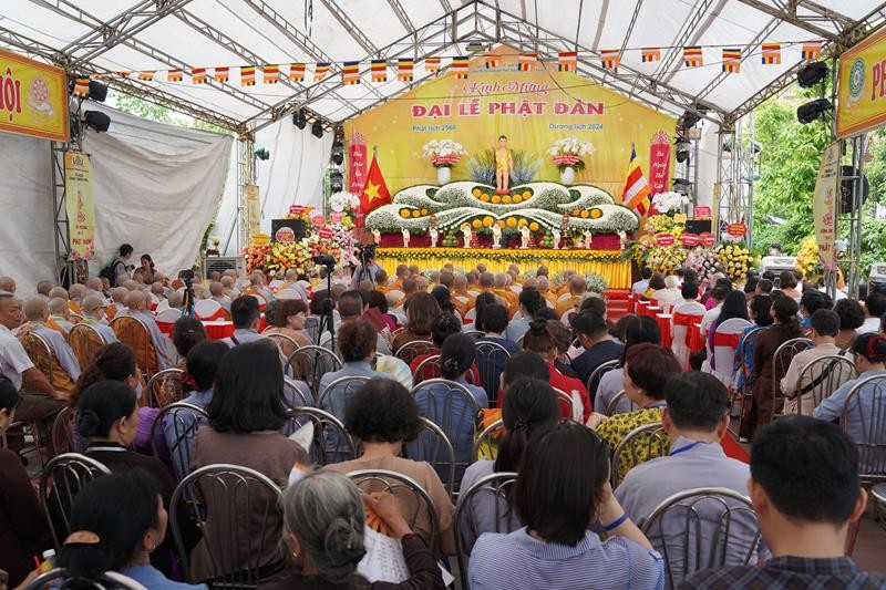 Hà Nội: BTS GHPGVN quận Long Biên tổ chức lễ Phật Đản PL.2568 - DL.2024