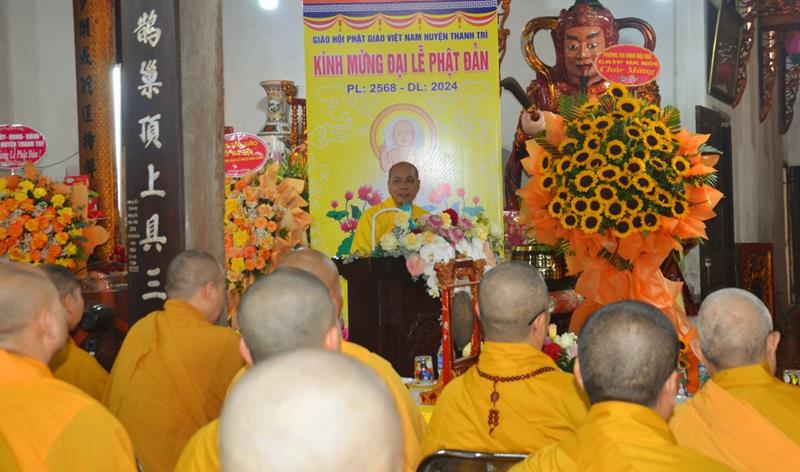 Hà Nội: BTS GHPGVN huyện Thanh Trì tổ chức lễ Phật đản PL.2568 - DL 2024