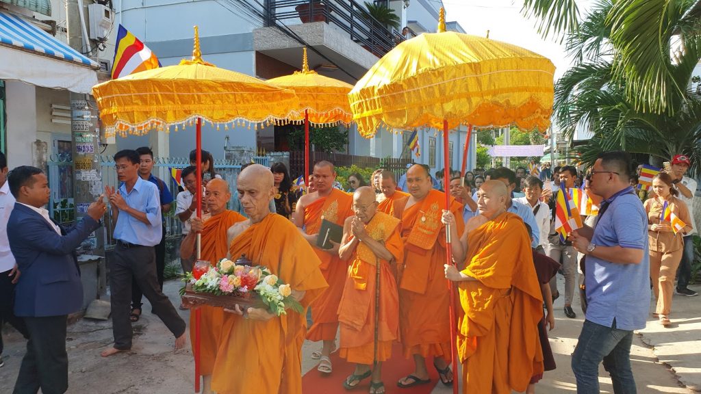 Bình Thuận: Đức Đại Tăng Thống Tép Vong thăm chùa Bình Long