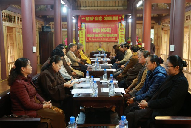 Hà Giang: Hội nghị Tổng kết công tác Phật sự năm 2019 – Triển khai phương hướng hoạt động 2020