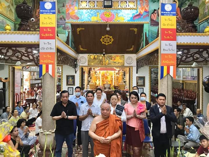 TP. HCM: Khóa tịnh tu an lạc kì 532 tại chùa Phổ Minh và dâng hương tưởng niệm Nguyên Thủ tướng Lào