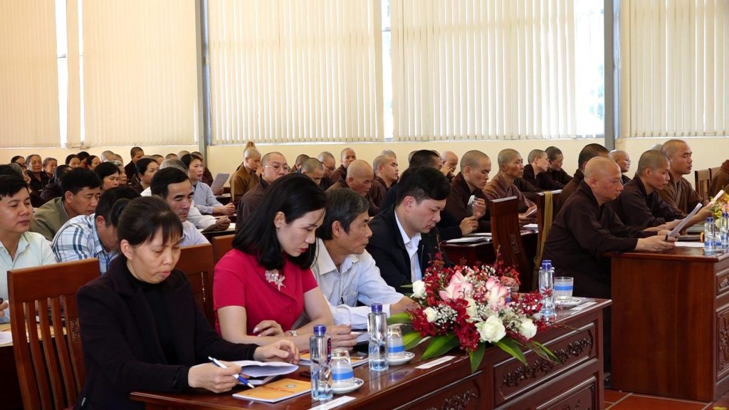 Hà Nội: Hội nghị tổng kết công tác Phật sự năm 2020 và phương hướng hoạt động năm 2021 của BTS Phật giáo huyện Sóc Sơn