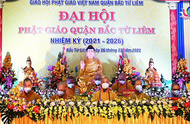 Hà Nội:Thượng tọa Thích Thanh Hùng được suy cử làm Trưởng BTS GHPGVN quận Bắc Từ Liêm nhiệm kỳ 2021 – 2026.