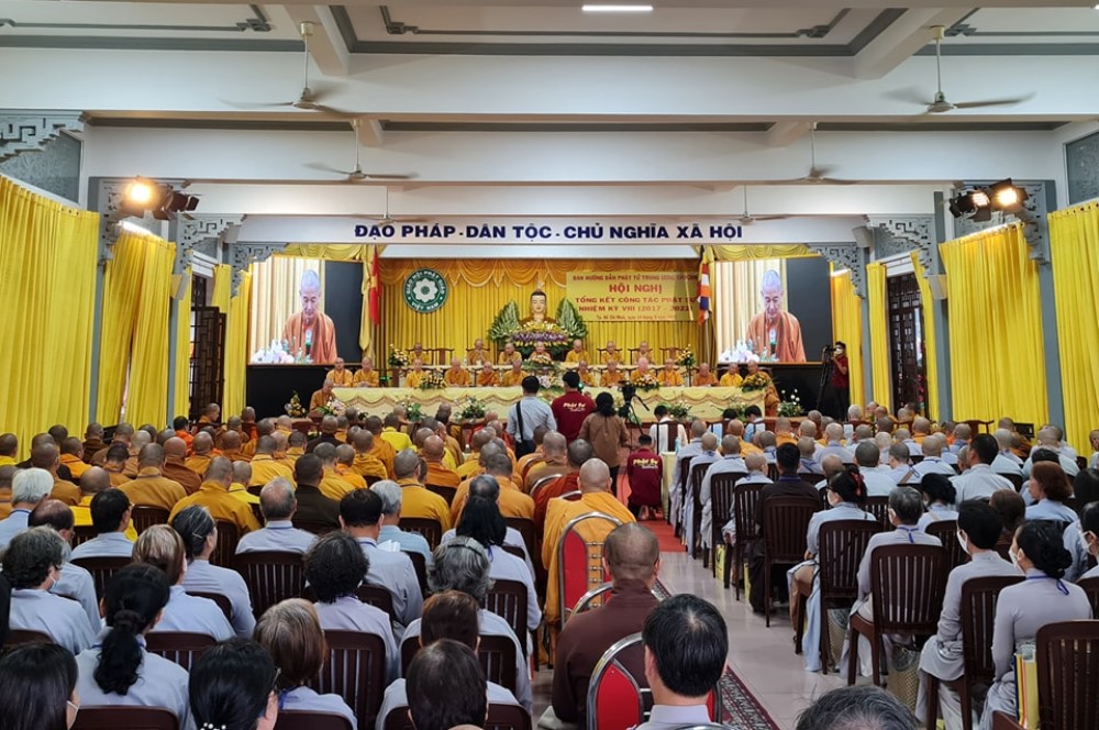 Tp. HCM: Ban Hướng dẫn Phật tử Trung ương tổ chức Hội nghị tổng kết công tác Phật sự năm 2017 – 2022 và triển khai phương hướng hoạt động nhiệm kỳ 2022 – 2027