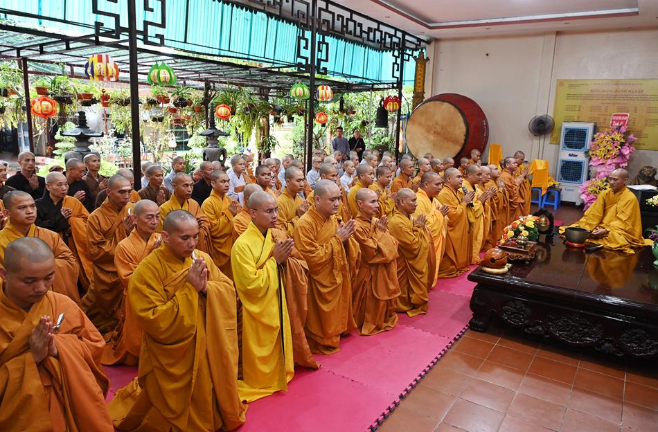 Lào Cai: Lễ Tác Bạch hậu an cư hạ trường chùa Cam Lộ Phật lịch 2567 – Dương lịch 2023.