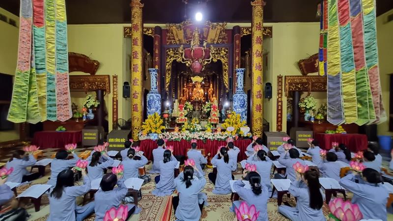 Hà Nội: CLB TTNPT Quán Sứ Lễ kỷ niệm ngày Đức Phật Thích Ca Mâu Ni thành đạo