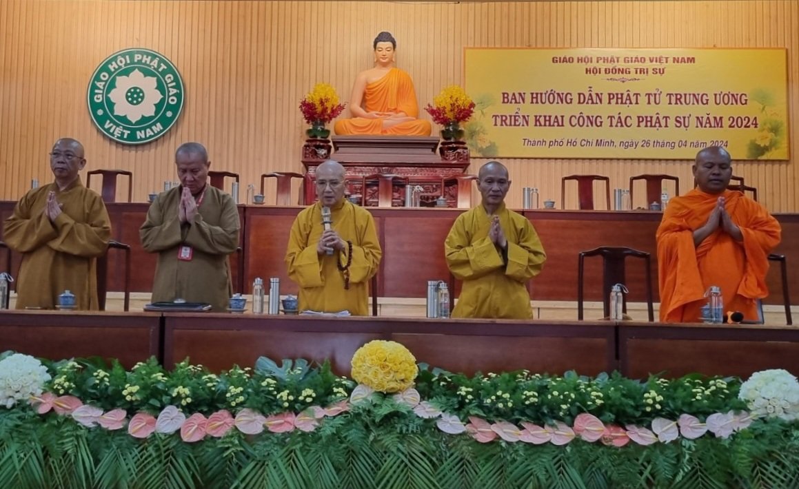 TP HCM: Ban HDPT TƯ Hội Nghị triển khai công tác Phật sự năm 2024