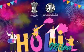 Lễ hội Holi tràn đầy sắc mầu thiêng liêng